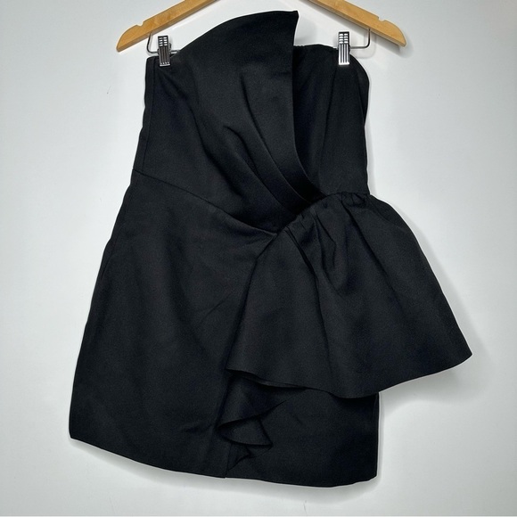 ELLIATT x Revolve Black Zuri Mini Dress Size Large LBD - Picture 3 of 11